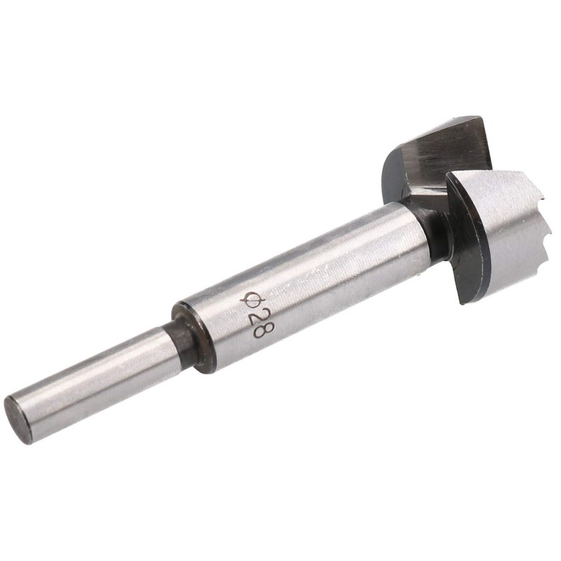 28mm Forstner Bit 3/8" Shank Boring Hole Cutter Flat Wood
