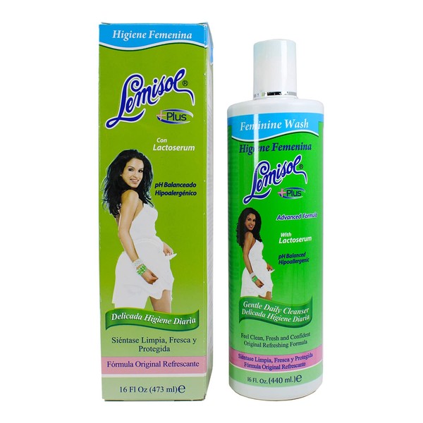 Lemisol Plus, Gentle Daily Cleanser, original refreshing formula - 16 oz(pack of 6)