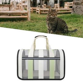 Bolsa Transportadora para Gatos, Transpirable, Tela Oxford de Gran Apertura, Plegable, Ligera para Perros y Gatos (29x2 0cm11,4x7,9 Pulgadas)         