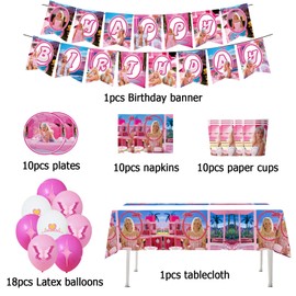 Birthday Party Decoration Children's Birthday Decoration Party Decoration Birthday Balloons Birthday Balloons Birthday Garland Party Tableware Set Birthday Party Tableware Birthday Tableware Set