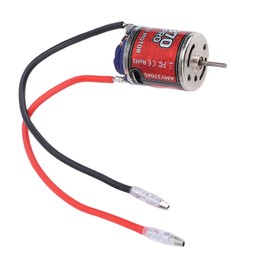 Funien 370 Brushed Motor, High Torsion Strong Magnetic, Low Heat Life for RC Car Boat, Fits Tamiya Losi with 45T Bi-Directional Bearing, Stable Performance, Easy Installation,