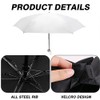 YZDZSW Travel Umbrella, 6 Ribs Mini Umbrella, Folding Travel Umbrella