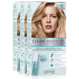 Clinuance Permanent Colouration without Ammonia, Sensitive Hair, 9.0 Very Light Blonde, 170 ml (x3)