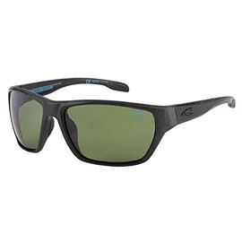 O'Neill Unisex Sunglasses - Matte Black/Green Lens - ONWOVE-104 size 64-17-131