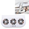 Automobile Ventilator Cooling Fan, 3 Holes SUV Window Exhaust Fan,