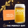 Funny Beer Glass Gift Set -"2020 One Star, Would NOT