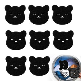 8PCS Washing Machine Pet Hair Catcher Effectively Traps Pet Hair Remover Washing Machine Gathers Lint Debris Washing Machine Hair Catcher for Clothes Cleaning, Laundry Bedding and Lint Removal