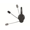 LogiLink Bluetooth Stereo Headset, Microphone Black Standard