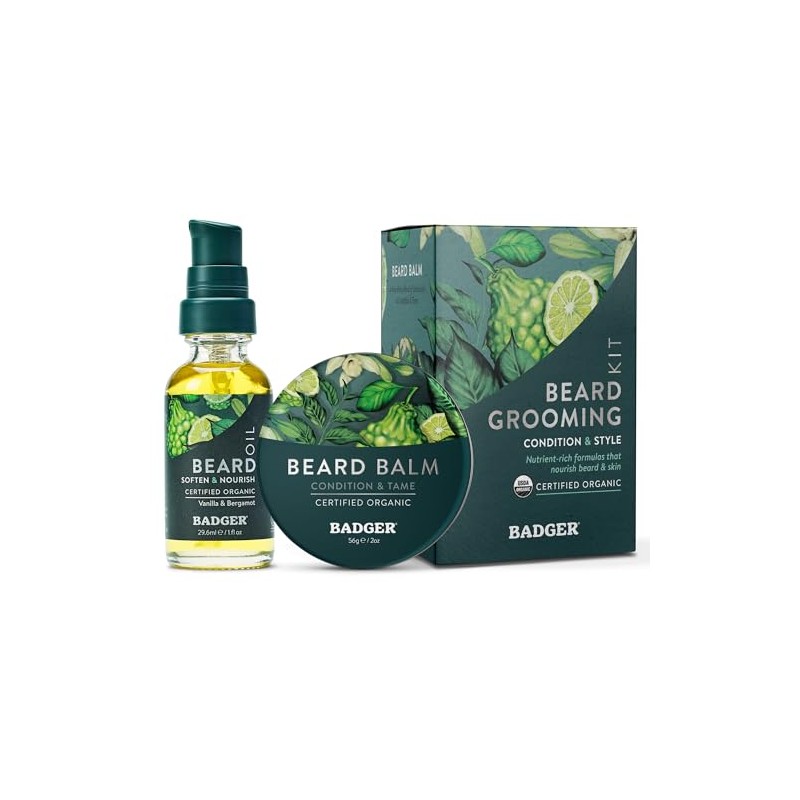 BADGER Beard Grooming Kit, 1 Each