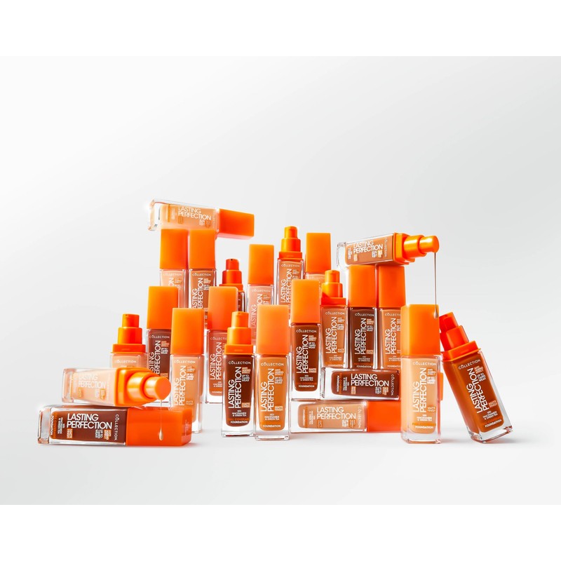 Collection Cosmetics Lasting Perfection Matte Foundation, Full Coverage, Anti-Ageing Effect,