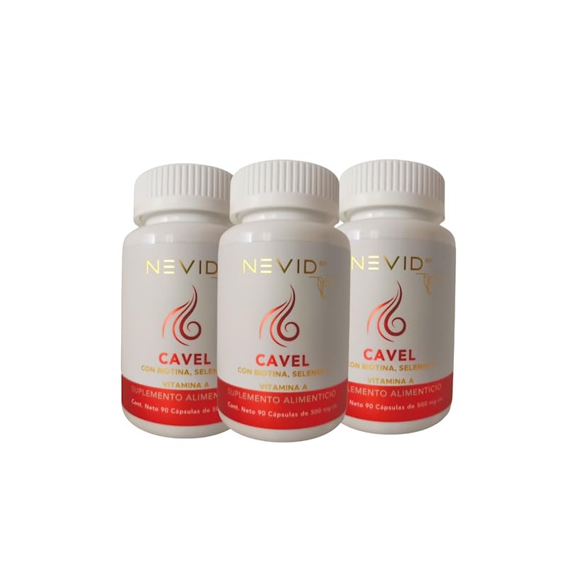 Cavel con biotina, selenio y vitamina A