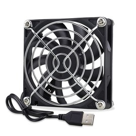 GDSTIME 80mm USB PC Fan 80 x 15mm ComputerFan 8CM PC Case Cooler 2500 RPM 8015 DC Brushless Cooling For Router TV Box Projector Game Console