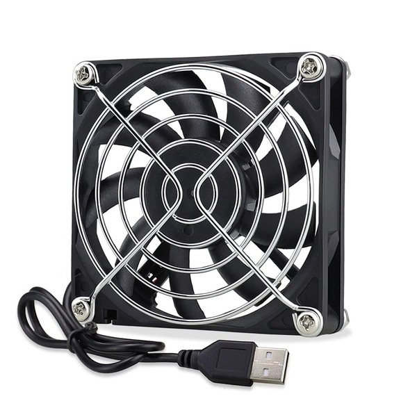 GDSTIME 80mm USB PC Fan 80 x 15mm ComputerFan 8CM