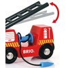 BRIO World Fire & Rescue Rescue Fire Toy Train for