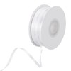 sourcing map Satin Ribbon, 1/8 Inch x 100 Yards White