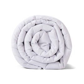 RelaxBlanket King Size Weighted Blanket | 80''x90'',20lbs | for Single or Double | Premium Cotton Material with Glass Beads | White