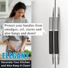 ELCOOR Refrigerator Handle Covers, 2PCS, Safeguard Your Kitchen and Appliances