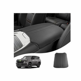 Ruiya 2025 Armada Center Console Cover,for Nissan 2025 Armada Accessories Soft Comfy Armrest Lid Cover Protector Compatible with 2025 Nissan Armada SV/SL/Platinum/Pro-4X/Platinum Reserve