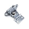 MY MIRONEY 4-Pack Silver Spring Loaded Butterfly Twist Latch and