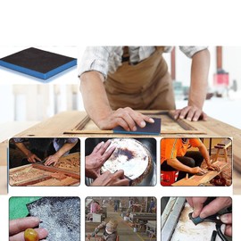 Leather Sanding Pad Set - Professional Smoothing Tool for Rough Areas Before Leather Repairs