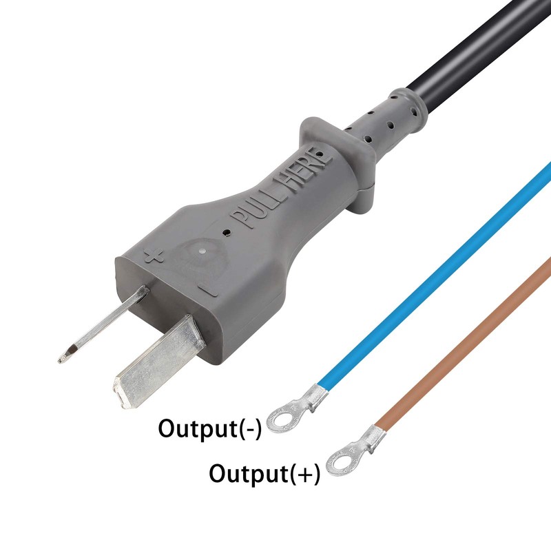 10L0L Golf Cart 36 Volt 2 Prong Dc Charger Cord