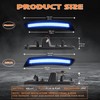 AreLokpri Front Rear Bumper Side Marker Lights Compatible with Chevy