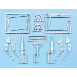 ICM B-26B Marauder Landing Gear For 1:48th Scale ICM Models - SAC48454