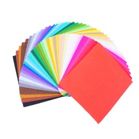 OHPHCALL 40pcs Felt Fabric Sheets Colors Multi-Purpose Non-Woven Felt Cloth for DIY Crafts Decor