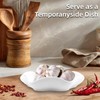 Funny Let's Cook Ceramic Spoon Rest for Kitchen Counter Stove