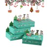 TsunNee 30 Pieces Christmas Party Gift Boxes, Christmas Paper Candy