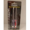 STERLING TOOLS POCKET SCREWDRIVERS SET OF FLAT & PHILLIPS 5"_NEW.