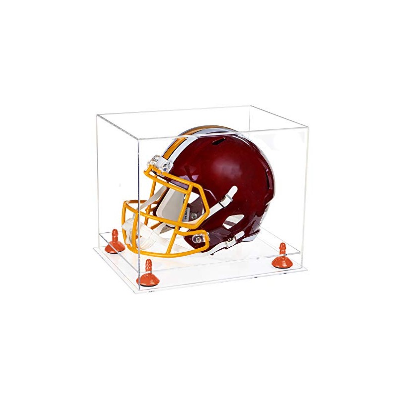 Better Display Cases Clear Acrylic Catchers Helmet Display Case with