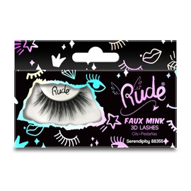 Rude Cosmetics Essential Faux Mink 3D Lashes - Serendipity Pair Women 1 Pc