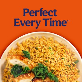 Ben's Original Flavored Ready Rice, Cheddar Broccoli, Microwave Rice for an Easy Lunch, Suitable for Vegetarians - 8.5 oz Pouch (Pack of 12)​