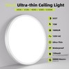 hepside Flush Mount Ceiling Light,15W 1800LM Ceiling Light Fixture,3000K/3500K/4000K/5000K/6500K Color