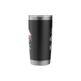 Busan South Korea Travel South Korean Flag Souvenir Stainless Steel Insulated Tumbler