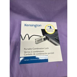 Kensington NEW Kensington Portable Combination Lock For Laptop Sealed Box K64670AM