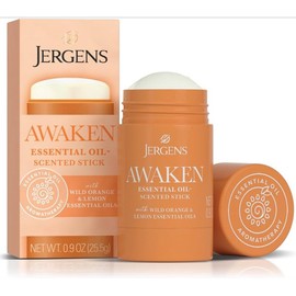 JERGENS AWAKEN ESSENTIAL OIL SCENTED STICK NET WT. 0.9 OZ (25.5g)