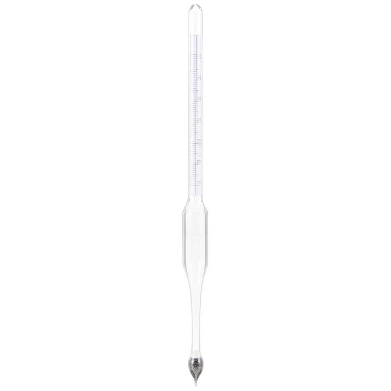東亜計器製作所 軽液用比重計(軽ボーメ計) 10~72度 250mm JC-9308