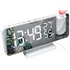 DollaTek Radio projection alarm clock LED large screen display temperature