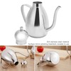 Mini Oil Bottle 304 Stainless Steel Oil Dispenser Vinegar Container