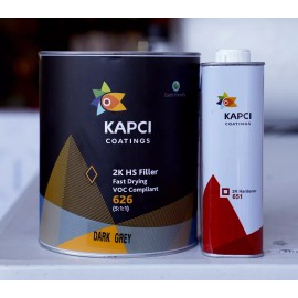 Kapci 626 5:1:1 Auto High Build 2K Urethane Primer/Sealer GRAY GALLON Kit!