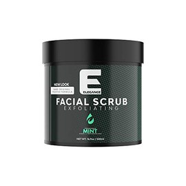 ELEGANCE GEL Facial Scrub, Mint Fresh, 16.9 Fl Oz