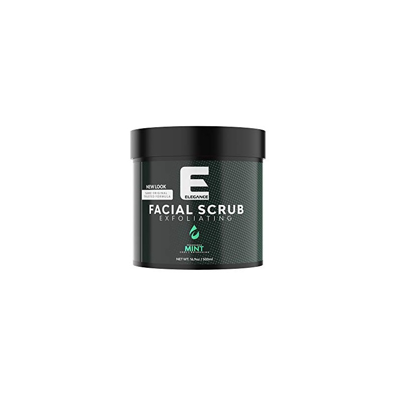 ELEGANCE GEL Facial Scrub, Mint Fresh, 16.9 Fl Oz