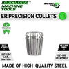 6.5MM ER 11 High Precision Spring Collets Metric (0.0003) T.I.R.