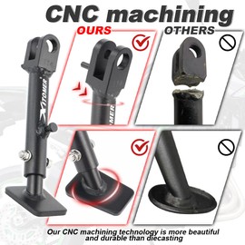 Xitomer 0-2.5'' Adjustable Sidestand Kickstand for Z900RS ZR900, 2018-2026