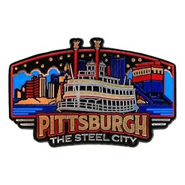 Pittsburgh Pennsylvania Skyline Fridge Magnet