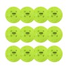 OZO Pickleball 12 Set Outdoor Balls 40 Holes Rotational Shape