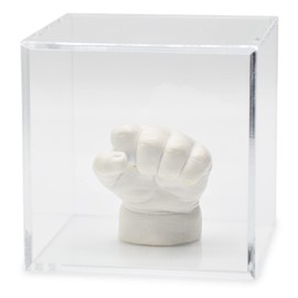 Lucky Hands Acrylic Glass Cube with / Without Felt Base Various Sizes Without Individual Labelling Plexiglas