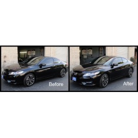 Avery Supreme Wrap Chrome Delete Vinyl fitting the 2013-2017 Honda Accord Coupe Chrome Trim